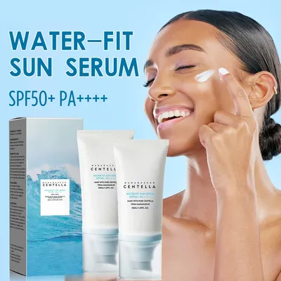 Original 50+ Facial Sunscreen Centella Protector UV Sun Sunblock Skin Whitening Cream Korean Moisturizing Protector Care Body