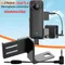 Mikrofon-Erweiterungs halterung mit Adapter kabel Mikrofon adapter halterung Action-Kamera-Erweiterungs halterung für insta360 x4-Kamera