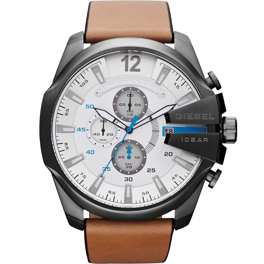 Diesel Mega Chief Braun Herren Armbanduhr DZ4280 Image