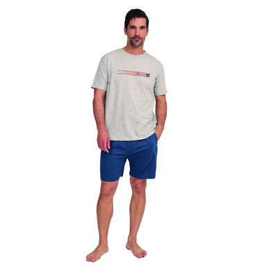 MUFH0253 Kurzarm-Pyjama für Herren Image