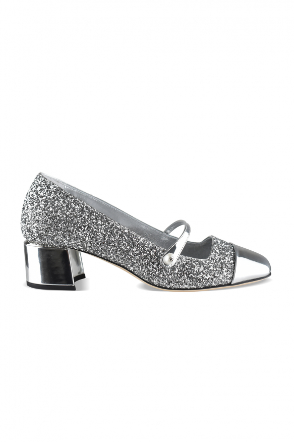 Jimmy Choo Elisa 45 Pumps Silber