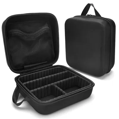 Barber Tool Bag Salon Hair Cutting Scissors Shaving Kit Storage Box Hard Hair Clipper Storage