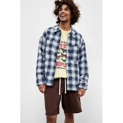 Ayker Brown Twill Shorts - Brown XS at Urban Outfitters