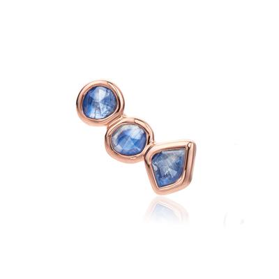 Rose Gold Siren Single Climber Earring Kyanite