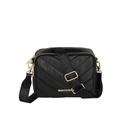 Umhängetasche TRAVELITE "BARBARA & travelite BARBARA COZY Crossbody Bag", Damen, Gr. B/H/T: 22cm x 17cm x 9cm, schwarz, Polyurethan (PU), unifarben, Taschen, Umhängetasche Handtasche zwei Hauptfächer