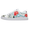 Sneaker DOGO "Ace Sneakers Hartley's Flower Damen Sneaker / Female", Damen, Gr. 41, Normalschaft, weiß, Lederimitat, casual, Schuhe, Vegan