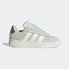 Sneaker ADIDAS SPORTSWEAR "GRAND COURT ALPHA 00S", Gr. 39, linen grün, sanftes weiß, silber metallic, Leder, Synthetik, Textil, sportlich, Schuhe, Design inspiriert vom adidas Campus 00