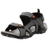 Sandale HI-TEC "CRATER", Gr. 43, grau, Synthetik, sportlich, Schuhe