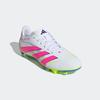 Fußballschuh ADIDAS PERFORMANCE "PREDATOR CLUB FG/MG", Gr. 48, cloud weiß, lucid pink, lucid lemon, Synthetik, sportlich, Schuhe