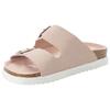 Sandale O'NEILL "SANDY SLIDER WOMEN LOW", Gr. 40, rosa (peach whip), Synthetik, sportlich, Schuhe