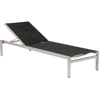 Rollliege BEST "Marbella", edelstahl, Obermaterial: 100% Polyethylen, Gartenliegen, Gestelle und Gelenkteile aus elegantem Edelstahl Image