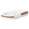 Sandale O'NEILL "SOLANA SLIDER WOMEN LOW", Gr. 36, weiß (sanftes weiß), Synthetik, sportlich, Schuhe
