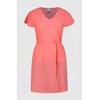 Tunikakleid LUHTA "Luhta Kleid GUNNARS", Damen, Gr. 38, EURO-Größen, rot (hellrot), 55% Leinen, 45% Baumwolle, Kleider
