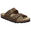 Pantolette JOSEF SEIBEL "Josef 01", Herren, Gr. 47, braun, Leder, klassisch, Schuhe, Sommerschuh, Schlappen, Sandale mit softem Fußbett