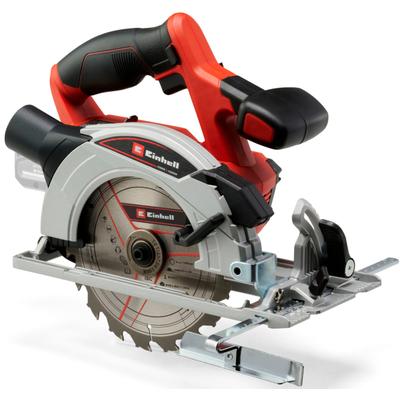 Akku-Handkreissäge EINHELL "TE-CS 18/165-1 Li - Solo", rot (rot, silber, schwarz), B:17,5mm H:26,5mm L:31mm, Sägemaschinen, Power X-Change, ohne Akku und Ladegerät Image