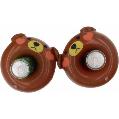 Ersandy - Schwimmende Poolbar, aufblasbare Poolmatratze, niedlicher Bär, aufblasbarer