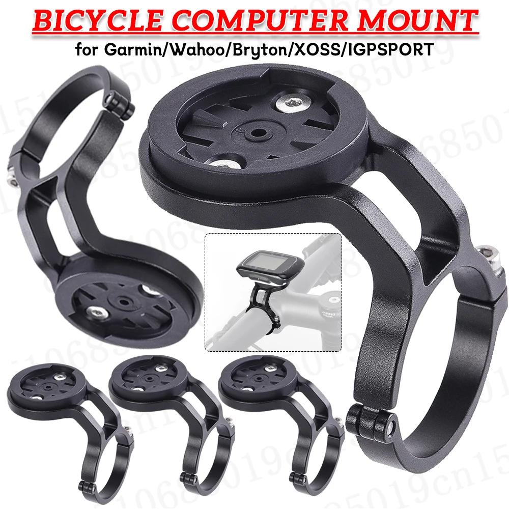 Fahrrad Computer halterung Tachometer halterung für Garmin/Wahoo/Bryton/Xoss/Igp sport Halterung Rennrad Code Meter Befestigungs basis Image