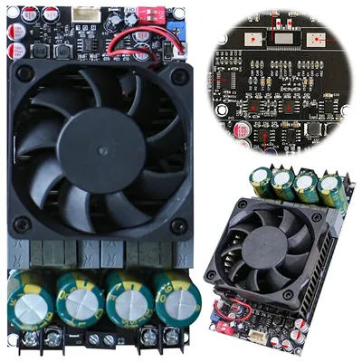 ZK-3002 Digitalverstärkerplatine 300WX2 Bridged Mono 600W TPA3255 AMP Bridged Mono Board Pure Rear Image