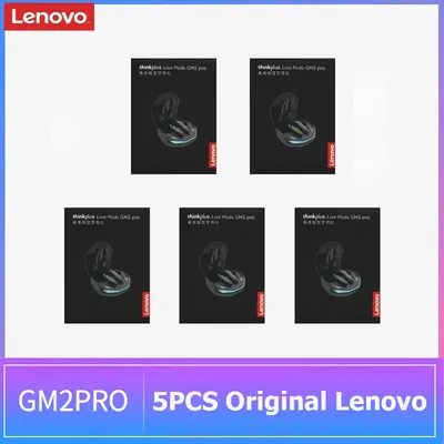 5PCS Original Lenovo GM2 Pro TWS Drahtlose Bluetooth Headset 5,3 Kopfhörer Sport Gaming Headsets Image