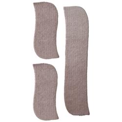 Teppich HEINE HOME Gr. 2, grau (taupe), B:65cm H:25mm L:270cm, Kunstfaser, Polyester, Teppiche