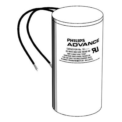Philips 06067529 - CAPACITOR DRY 55MF 240V 1.77 X 3.68 (7C550P24RA) Metal Halide Ballast Kit