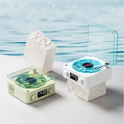 Retro white noise Bluetooth impression portable sleep assistant Bluetooth speaker with RGB light