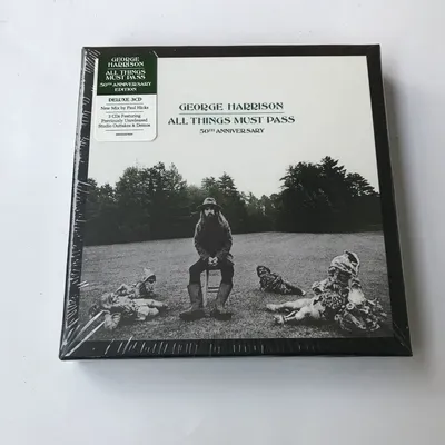 Classic Pop George Harrison Music CD All Things Must Pass Album Music Record Cosplay Walkman Car Soundtracks Box Collection Gift