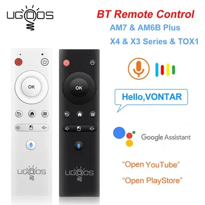 Original UGOOS UR02 UR01 BT Voice Remote Control Gyroscope Replacement For Ugoos AM8 PRO AM6B AM6