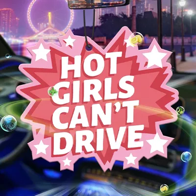 HOT GIRLS CAN ` T DRIVE Girl Car Aromatherapy Air Freshener Wardrobe Natural Aromatherapy Orchid and