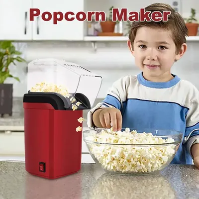Popcorn Machine High Popping Rate Fully Automatic Popcorn Machine Electric Air Popper Mini Popcorn