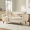 65" W Loveseat Sofa, Decor Love Seat Couches for Living Room, Button Tufted Upholstered Small Couch,