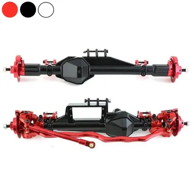 Metal Complete Front and Rear Axle for Axial RBX10 Ryft 1/10 RC Crawler Car Upgrade Parts