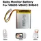 Batteria per baby monitor VB603 Batteria VB605 VB603 503443 503337 Batteria sostitutiva da 3,7 V
