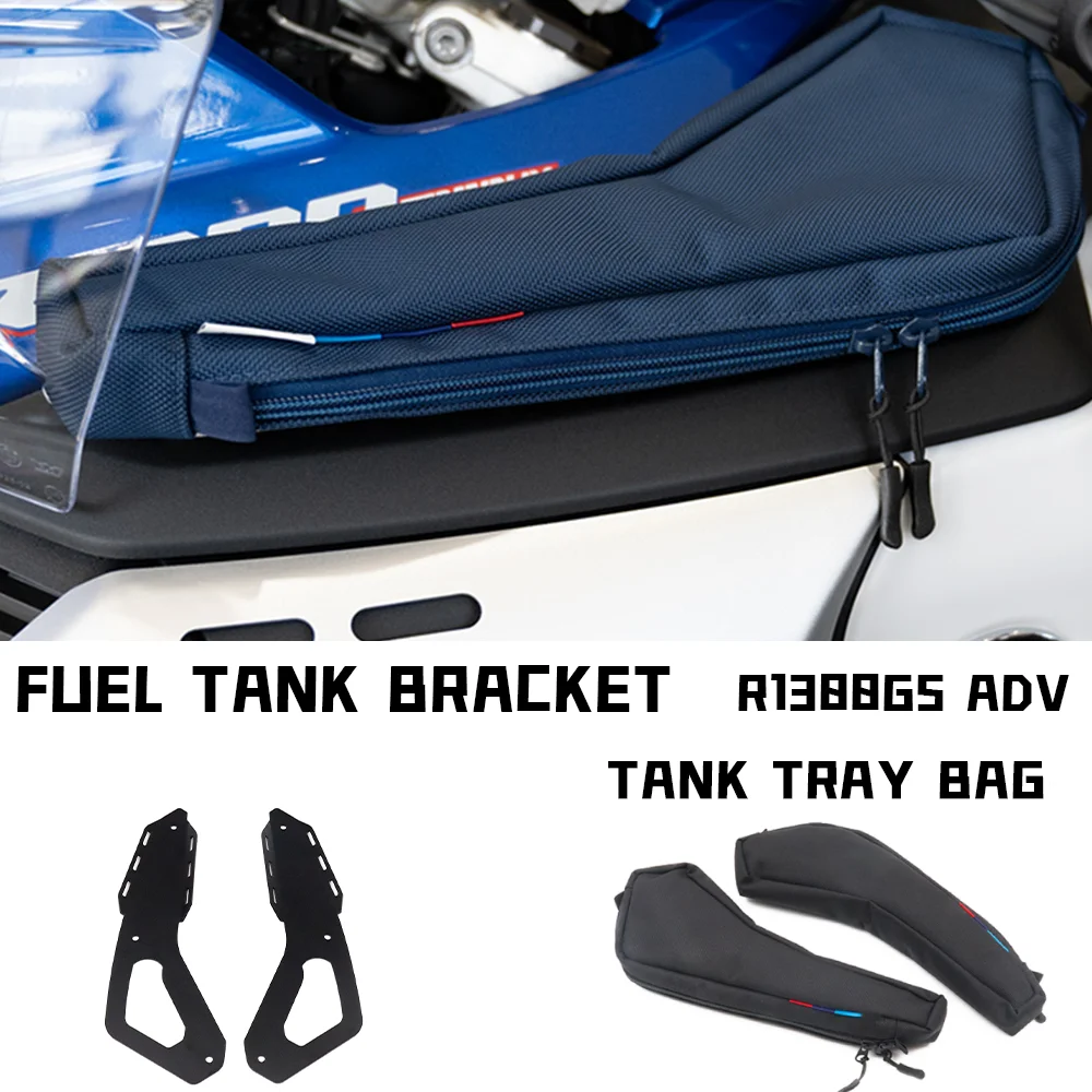 Per BMW R 1300 GS ADV GS 1300ADV R1300GSA R1300GS Adventure Borsa del serbatoio del carburante Borsa del vassoio del serbatoio Serbatoio del carburante Portapacchi Staffa del serbatoio del carburante