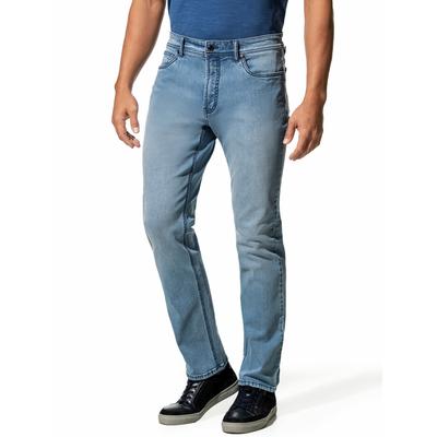 Walbusch Herren Jeans Sattlerstich Hellblau Image