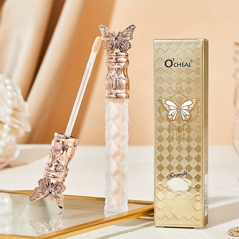 O'CHEAL Silky Moisturizing Concealer Translucent Texture Blemish Covering Wrinkle-Free Long Lasting Makeup Image