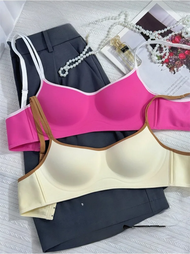 Nahtloser Sommer-BH im afrikanischen Stil Zero Sense | Kleine Brustraffung, Anti-Durchhängen, dünne Unterbrust, Anti-Erweiterung, bequeme Passform Image