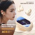 M59 Auricolare Vivavoce per Auto 耳夹 Bluetooth 5.3 Sport Design Ergonomico Stereo per Apple Samsung Huawei Xiaomi MI Yoga Fitness Allenamento in Palestra Cellulare