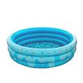 Piscina gonfiabile rotonda da giardino per bambini, piscina gonfiabile portatile per bambini/bambini, piccola piscina con pompa, piscina per bambini da interno Centro giochi d'acqua per bambini