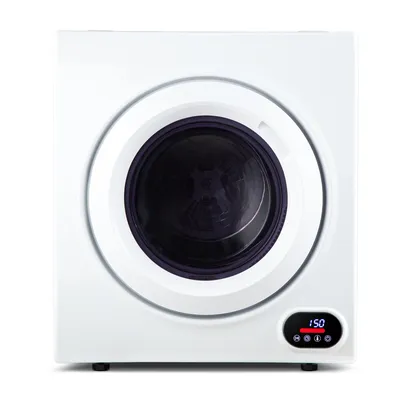 Vibekio Compact Laundry Dryer 3.5 cu.ft Clothes Dryers With Exhaust Pipe 1500W Portable Dryer For