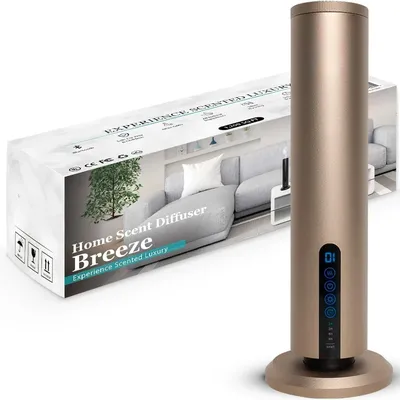 Breeze Diffuser for Home, Office & Spa, Scent Diffuser with Timing Controls, Cordless, Bluetooth