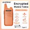 2PCS Baofeng BF-T20D GMSK Walkie Talkie Long Range Encrypted Call Portable HD SoundTwo Way Radio Type-C Charger for Camping