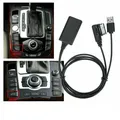 Adattatore per cavo Audio AUX con interfaccia musicale bluetooth Wireless per Audi Q7 A5 A6 A8