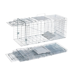 VerminBuster Faltbare Katzenfalle – 79 x 28 x 33 cm – Katzenfalle – Katzenabwehr – Tierfalle Image