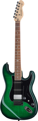 Mooer MSC31 Pro Guitar Green Burst