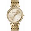 Quarzuhr MICHAEL KORS "DARCI", gold (goldfarben), Armbanduhren, Damen, Armbanduhr, Damenuhr, Perlmutt-Zifferblatt, Edelstahlarmband