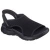 Sandale SKECHERS "SUMMITS-SWEETLY EVOLVED", Damen, Gr. 41, schwarz, Textil, unifarben, sportlich, Schuhe, Sportsandale, Trekkingsandale mit Slip-ins Funktion
