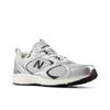 Sneaker NEW BALANCE "408", Gr. 44,5, silber (040), Textil, Synthetik, sportlich, Schuhe, von dem New Balance 530 inspiriert