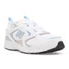 Sneaker NEW BALANCE "408", Gr. 45,5, silber metallic, Textil, Synthetik, sportlich, Schuhe, von dem New Balance 530 inspiriert