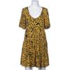 Desigual Damen Kleid, Gr. 34, gelb, Elasthan, Viskose